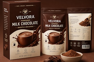 create a packaging design and mock up for you
