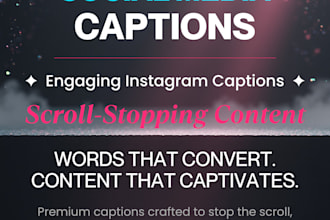 write engaging social media captions