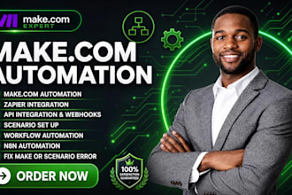 setup make automation make com ai agent make workflow