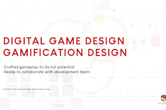 design a digital game and gamification system
