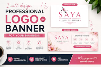design modern logo and attractive posters