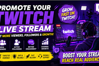 do your twitch live stream viewers campaign growth