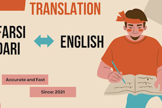 translate farsi and dari to english