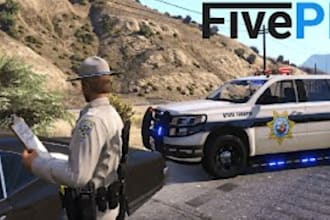 develop fivepd cops server based on qbcore nopixel inspired and fivepd server