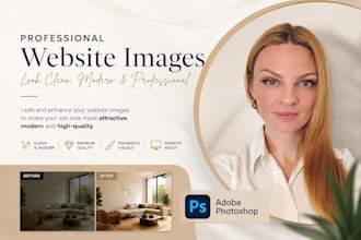 make your website images look clean, modern and professional