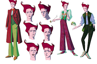 create spooky, surreal or halloween illustrations and characters