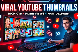 design viral youtube thumbnails that boost CTR
