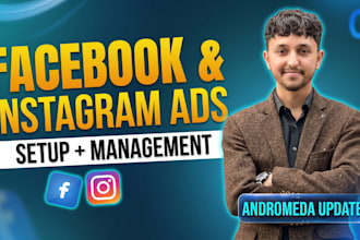 setup meta ads campaign as expert facebook ads meta ads expert