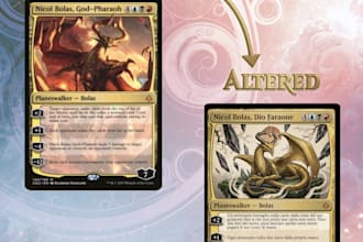 create a custom digital artwork for your mtg cards