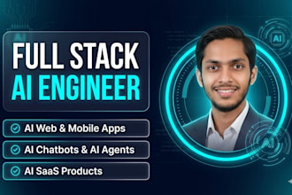 build full stack ai web applications, ai mobile applications