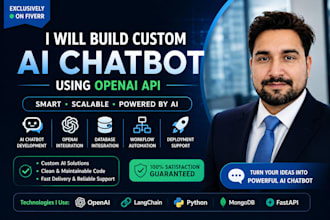 build custom ai agents using openai and langchain