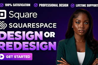 build square online store square website design squarespace website redesign