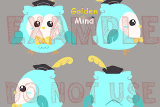 create cute mascot for your brand