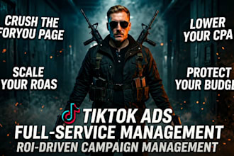 create and manage high performing tiktok ad campaigns that convert