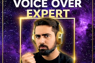record deep male urdu voice over in 24hr