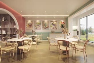 professional 3d interior exterior rendering with corona renderer