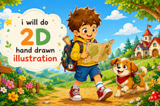 children story book illustration children story children story book illustration