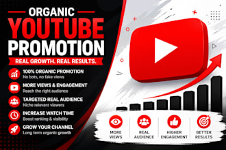 do organic youtube video promotion