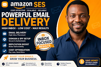 setup and configure amazon ses SMTP for email deliverability and inboxing