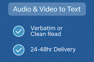 transcribe audio or video to text accurately and fast
