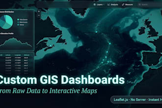 turn your gis and spatial data into an interactive web dashboard