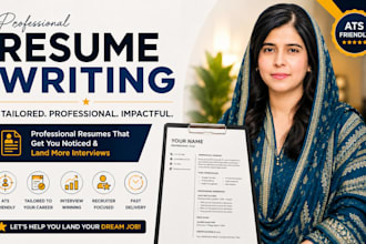 deliver 12 hour professional resume maker and tech CV writing