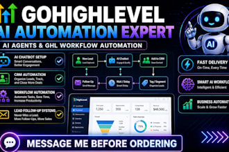 setup gohighlevel ai agent workflow automation and ghl CRM automation