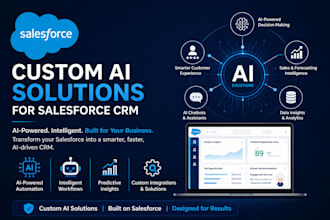 build custom ai solutions for salesforce CRM