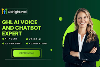 build your gohighlevel ai agent, ghl voice ai, ghl ai chatbot, ghl automation