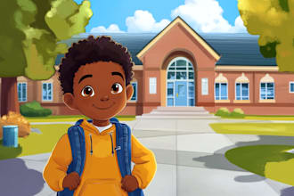 child book illustration, picture book illustration