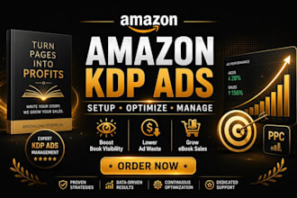 setup and manage amazon KDP ads for book promotion and ebook sales