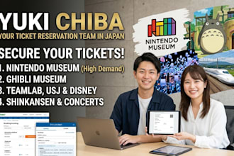book nintendo museum and ghibli museum tickets in japan