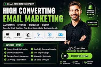 be your klaviyo automation omnisend mailchimp and activecampaign expert