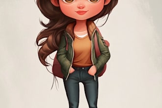 draw 2d game character or 2d character
