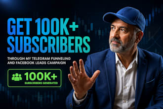 run forex trading ads for telegram with facebook to hit 100k plus forex traders