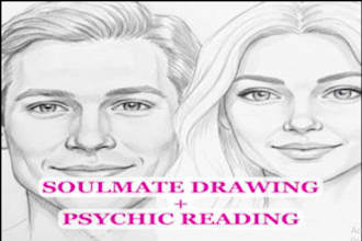 soulmate sketch tarot reading and future partner drawing