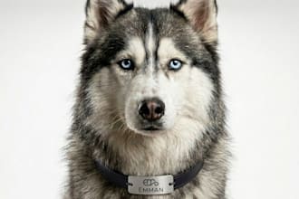 create a stunning ai pet portrait in realistic, painting, or fantasy style