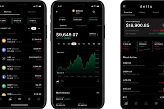 develop a secure crypto wallet app for ios and android