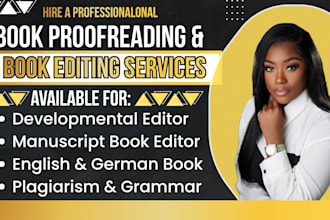 developmental book editing, manuscript formatting and publish on amazon KDP
