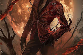 do horror character design
