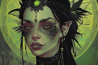 do horror character design