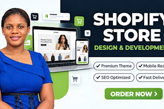 do shopify website development, shopify website design, shopify store