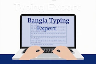 do fast bangla typing and data entry expert