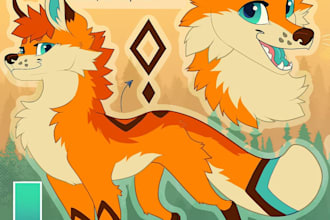 furry ref sheet fursona ref sheet anthro nsfw furry reference sheet