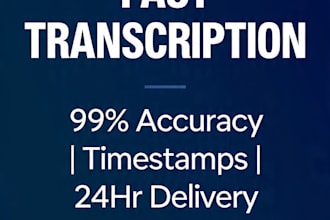 do accurate audio and video transcription with timestamps