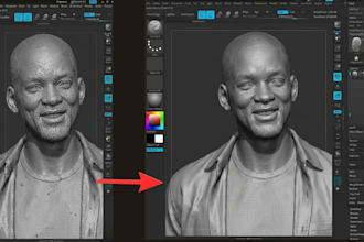do stl file repair, fix mesh, scan cleanup, obj repair for 3d printing