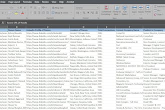 do b2b lead generation, linkedin data collection, real estate data entry