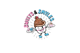 design a delicious chocolate, bakery, sweets, or food logo