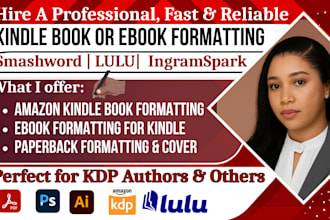 convert ebook to paperback, kdp book formatting, lulu, smashword or ingramspark