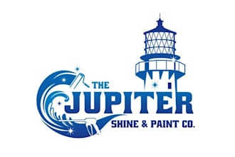 make professional logo for cleaning painting car services